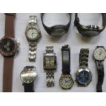 QUANTITY OF VARIOUS MODERN WRISTWATCHES