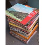 LARGE QUANTITY OF VINYL RECORDS