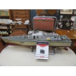 REMOTE CONTROL PATROL BOAT, GOOD CONDITION,