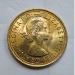 1963 GOLD FULL SOVEREIGN