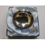 HALLMARKED SILVER TWO HANDLED PORRINGER