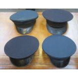 FOUR VARIOUS MILITARY DRESS CAPS