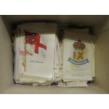 PARCEL OF KENSITAS SILKS INCLUDING FLAGS