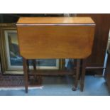 MAHOGANY DROP LEAF SUTHERLAND TABLE