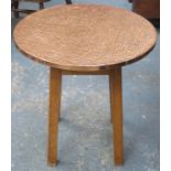 HAMMERED COPPER EFFECT PUB STYLE TABLE