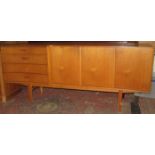 20th CENTURY TEAK LONG JOHN SIDEBOARD