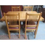 19th CENTURY MAHOGANY GATELEG DINING TABLE