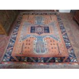 DECORATIVE MIDDLE EASTERN FLOOR RUG,