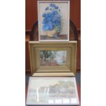 THREE SMALL FRAMED WATERCOLOURS