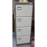 MODERN FOUR DRAWER FILING CABINET