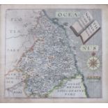 CHRISTOPHER SAXTON MAP OF NORTHUMBRIA,