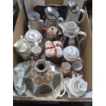 LARGE QUANTITY OF SUNDRY CERAMICS AND PART TEA SETS