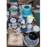 MIXED LOT OF SUNDRY CERAMICS