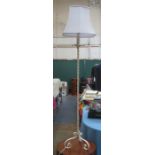 VINTAGE PAINTED METAL STANDARD LAMP