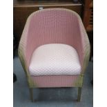 LLOYD LOOM BEDROOM ARMCHAIR