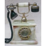 VINTAGE ONYX TELEPHONE