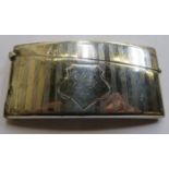 HALLMARKED SILVER VESTA CASE.