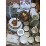 QUANTITY OF PART TEA/COFFEE SETS, ETC.