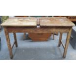 VICTORIAN DOUBLE SCHOOL DESK