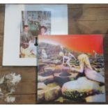 LED ZEPPELIN PRESENCE ALBUM, NoSSK59402, PLUS LED ZEPPELIN HOUSE OF THE HOLY,