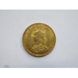 1887 GOLD FULL SOVEREIGN