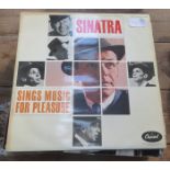 LARGE PARCEL OF VINYLS INCLUDING FRANK SINATRA AND TOM JONES, ETC.