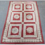 DECORATIVE CHINESE FLOOR RUG,