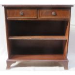 SET OF 20th CENTURY OPEN SHELVES WITH TWO DRAWERS ABOVE