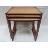 G PLAN TEAK 20th CENTURY NEST OF TABLES