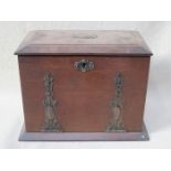 OAK CASED STATIONARY CABINET