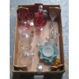 VARIOUS COLOURED AND OTHER GLASSWARE INC.