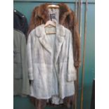 TWO VINTAGE LADIES FUR COATS