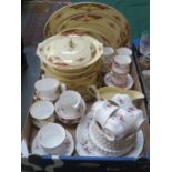 VARIOUS PART TEA SETS INCLUDING ROYAL ALBERT LAVENDER ROSE