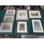 POLYCHROME ENGRAVINGS PLUS OTHER PICTURES AND PRINTS