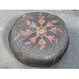 MIDDLE EASTERN STYLE FOOT POUFFE (FOR RESTORATION)