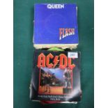 PARCEL OF SINGLES INCLUDING QUEEN, MOTORHEAD, GARY MOORE AND ACDC, ETC.