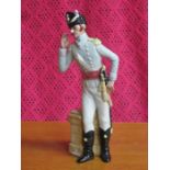 ROYAL DOULTON GLAZED CERAMIC FIGURE- MORNING MA'AM,