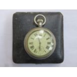 CASED H WILLIAMSON LIMITED MILITARY ISSUED POCKET WATCH,