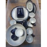 PARCEL OF DENBY STONEWARE AND CHINA