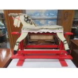 VINTAGE CHILD'S ROCKING HORSE