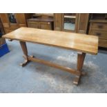 RUSTIC STYLE REFECTORY TABLE