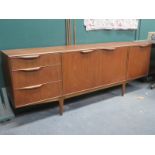 McINTOSH MID 20th CENTURY TEAK LONG JOHN SIDEBOARD