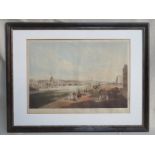 FRAMED POLYCHROME ENGRAVING BY FRANCIS J SARJENT OF GLASGOW,