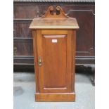 VICTORIAN MAHOGANY SINGLE DRAWER POT CUPBOARD