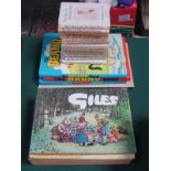 COLLECTION OF CHILDREN'S BOOKS INCLUDING BEATRIX POTTER PLUS GILES,