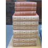 SEVEN WAVERLEY VOLUMES, 'WILD FLOWERS AS THEY GROW', PLUS THREE VOLUMES BY COWARD,