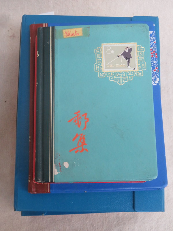 COLLECTION OF SEVEN VARIOUS STAMP ALBUMS, MAINLY FOREIGN, ETC. - Image 2 of 2