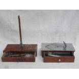 TWO SMALL SETS OF VINTAGE PHARMACEUTICAL SCALES