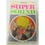 Two copies of Singer Super Sound book both have Jefferson Airplane poster Rutledge Book (2)