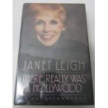 Janet Leigh There Really Was A Hollywood Book signed